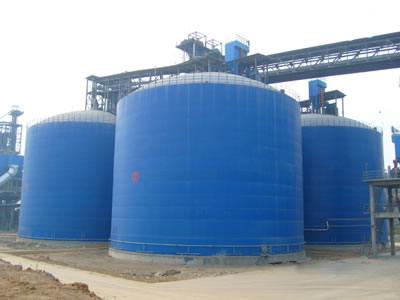 湛河水泥钢板库改造