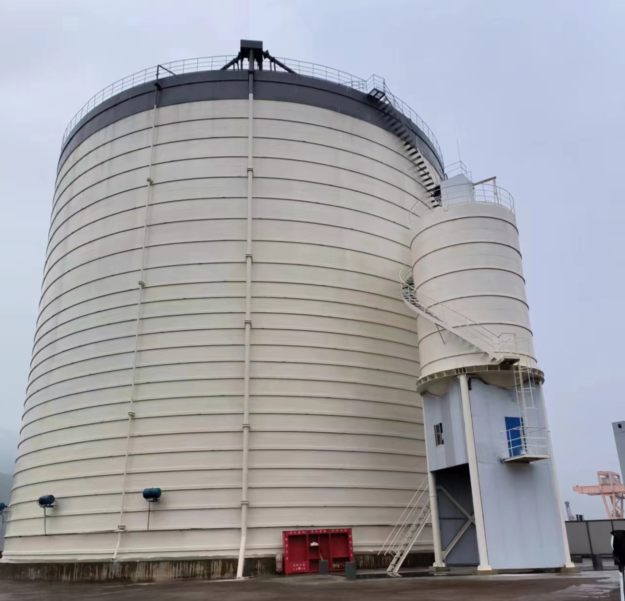 湛河10万吨水泥钢板库