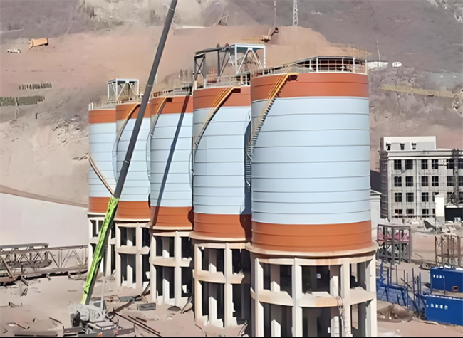 湛河高架钢板仓